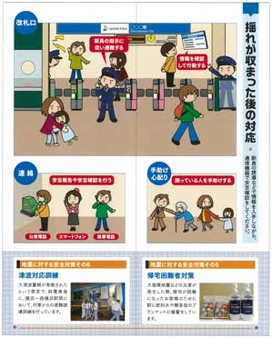 災害時帰宅支援マップの内容