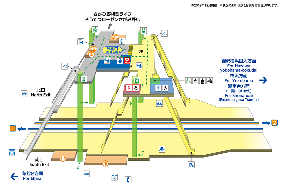 さがみ野駅 Sagamino Station JapaneseClass.jp