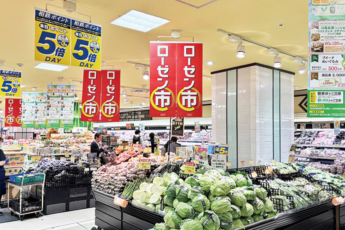 ローゼン市を開催中の店内